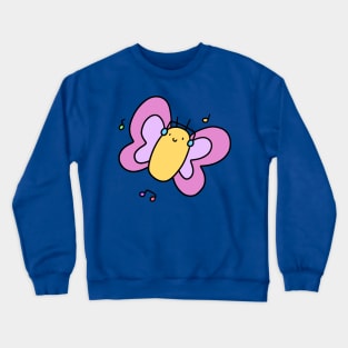 Headphones Butterfly Crewneck Sweatshirt